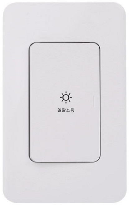 제일전기 일괄소등 스위치 1구, 1개