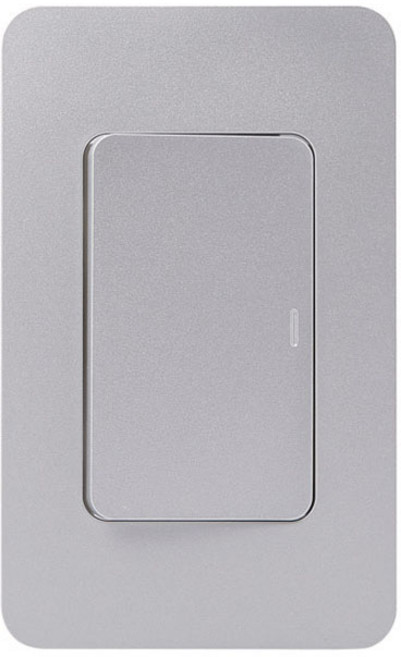 제일전기 전등 스위치 단로 1구 실버, 1개