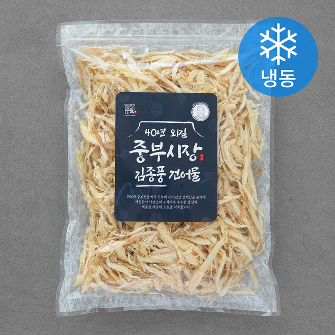 주일 중부시장 김종풍 손질황태채(냉동), 350g, 1개