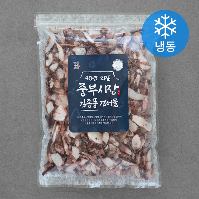 주일 중부시장 김종풍 동전오족(냉동), 1kg, 1개