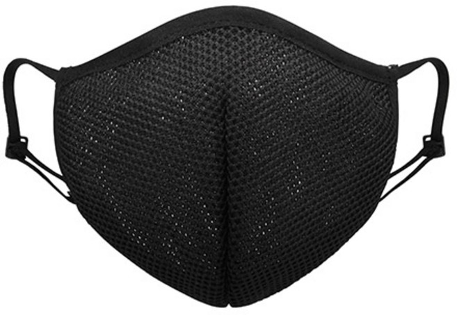 에이퓨리 에어라이트 여름쿨링 성인용 마스크 S, 1개입, 1개, 샤인블랙