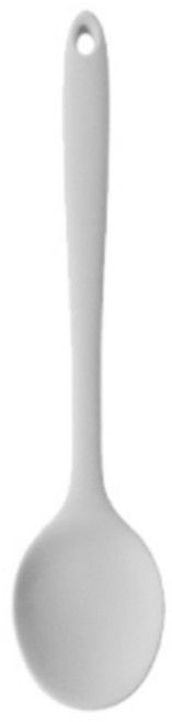 실리팟 실리콘 이유식 멀티스푼, 그레이, 1개