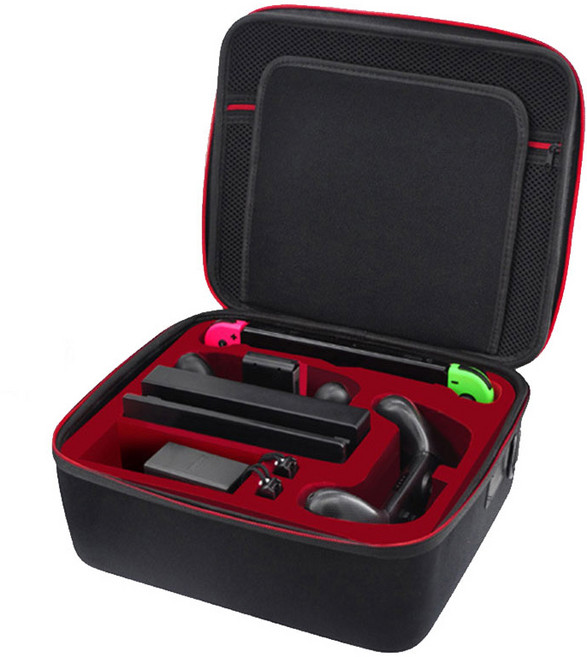 쵸미앤세븐 닌텐도 스위치 도브 올인원 케이스 블랙, 1개