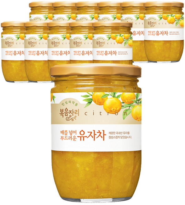복음자리 유자차, 480g, 1개입, 12개
