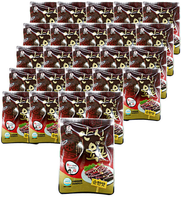 홍대감 안심육포, 15g, 25개