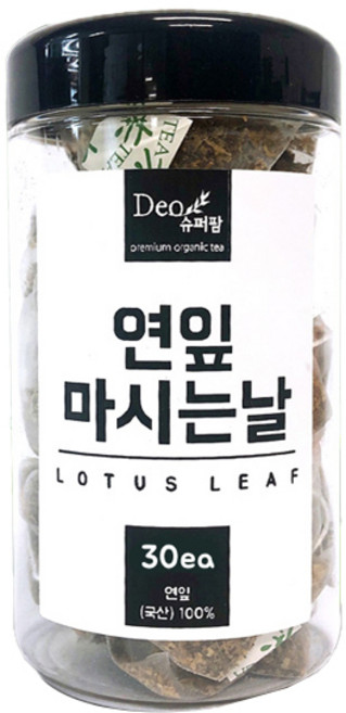 데오슈퍼팜 연잎 마시는날, 1.2g, 30개입, 1개