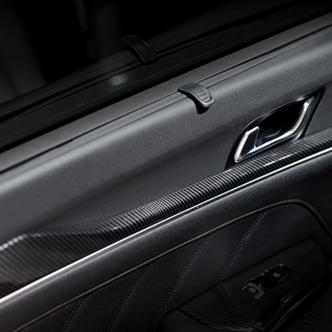 벤딕트 실내 카본패턴 도어 프레임 몰딩 4p