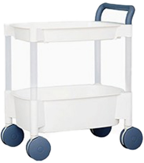 보노하우스 모던 리빙카트 트롤리 2단, 네이비, 1개