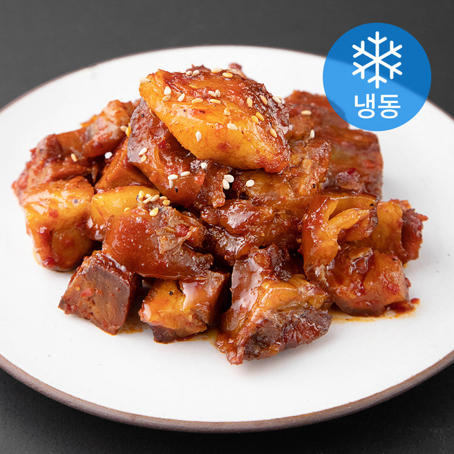 복선당 화르륵 큐브 불족발 (냉동), 600g, 1개