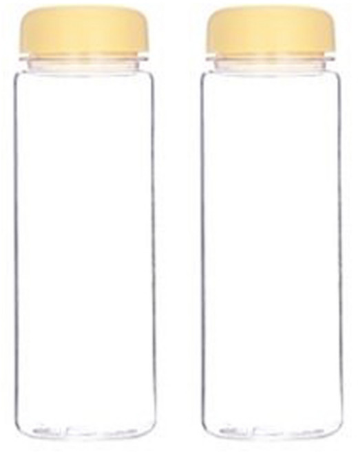 보틀트리 무지 미니 트라이탄 마이보틀 2p, 옐로우, 500ml, 2개