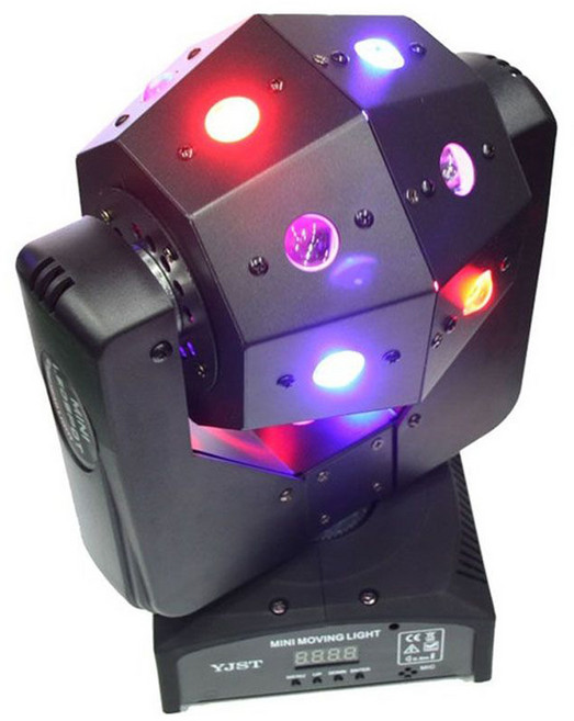 LED 16구 미니 무빙라이트 조명, YML007