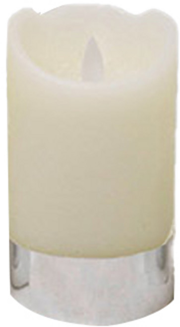 LED 무빙 캔들 M, 스노우 화이트