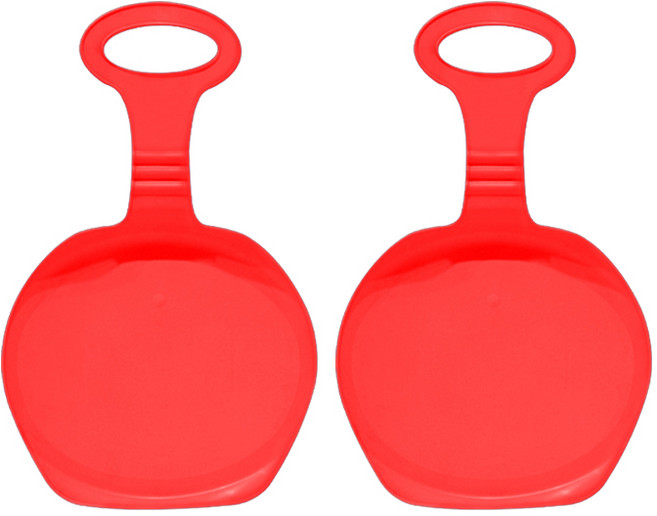 팡팡 휴대용 눈썰매 레드 2p