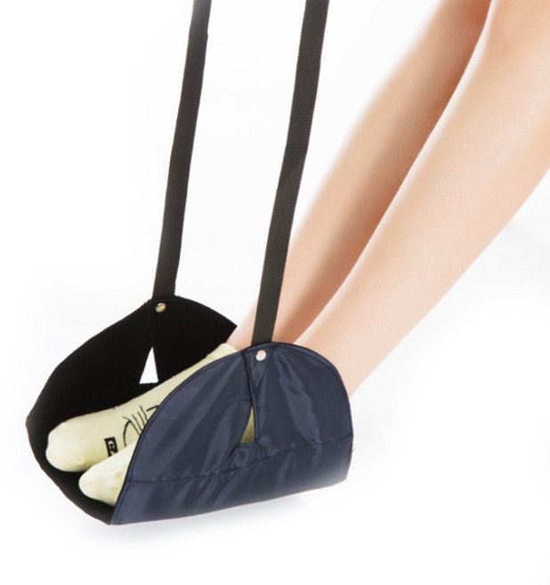 풋레스트 여행용 발 해먹, 1개, 네이비