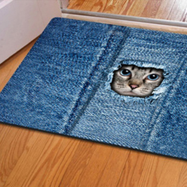 더플 다용도 큐티 하우스 도어 발매트, NO 7