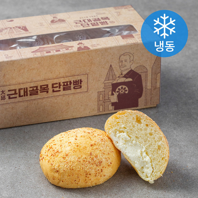 근대골목단팥빵 크림치즈 (냉동), 70g, 5개입, 1개
