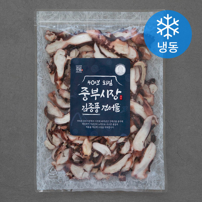 주일 중부시장 김종풍 잘말린 오족(냉동), 500g, 1개
