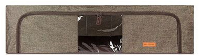 비스토어 언더베드 이불정리함, 브라운, 1개