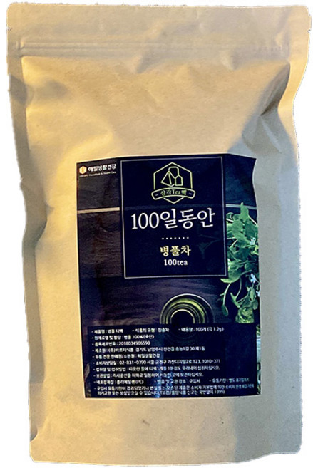 해밀생활건강 100일동안 병풀차 삼각티백, 1.2g, 100개입