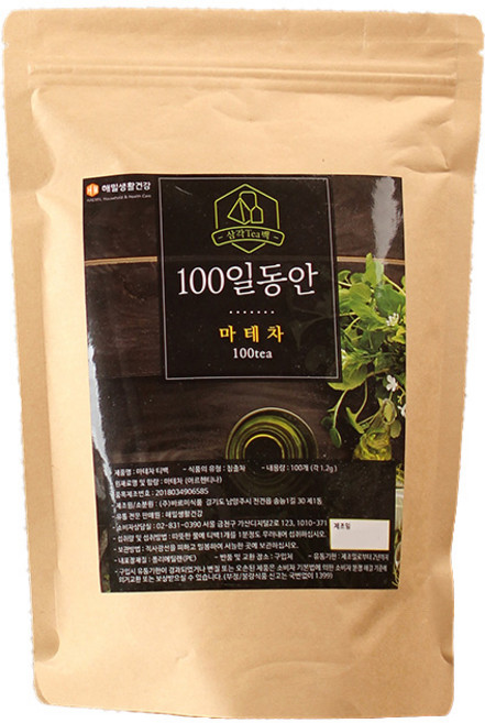 馬黛茶三角茶包, 1.2g, 100入