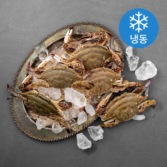 국산 알배기 꽃게 5~10미 (냉동), 1.5kg, 1박스