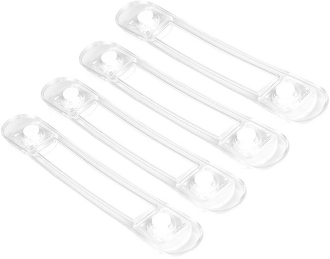 아이엘 다용도 잠금장치 18cm, 투명, 4개