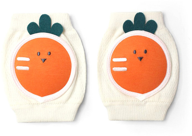 Merebe 胡蘿蔔印花護膝, 胡蘿蔔, 1組