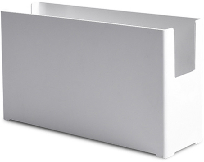 아토소 수납 정리함 슬림 TYPE3, 화이트, 1개
