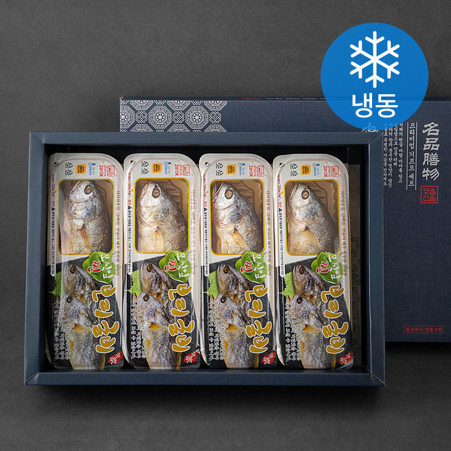 영광법성포 모싯잎 찐 부세보리굴비 세트 (냉동), 1박스, 640g