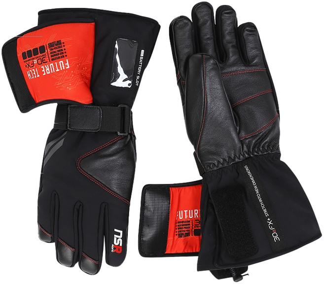 NSR 퓨처 테크 플렉스 에보 발열 장갑 세트, XL