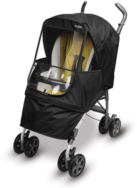 마니또 엘레강스 알파 유모차 커버, 블랙, 1개