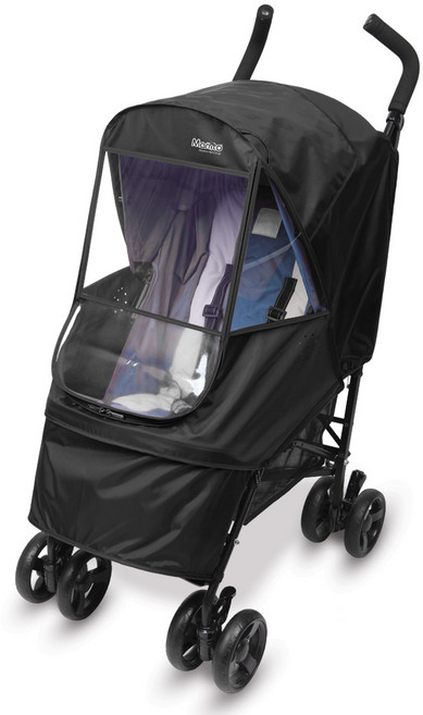 마니또 엘레강스 알파 소형 유모차커버, 블랙, 1개