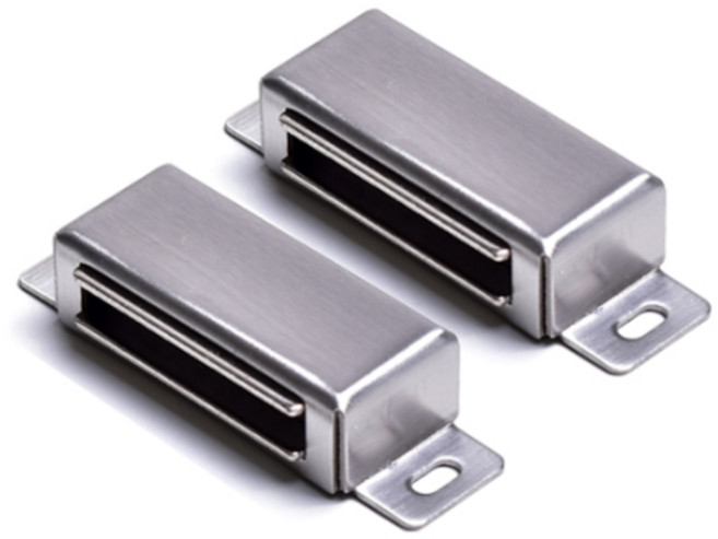 손잡이세상 스텐 자석 파워 빠찌링 헤어라인, 2개