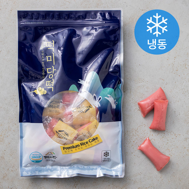 떡미당 딸기 앙꼬 가래떡 (냉동), 800g, 1개입, 1개