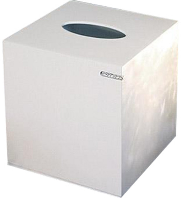 팀버 정사각 티슈 케이스, 03. 팀버 티슈케이스 정사각 - 화이트, 1개, 화이트
