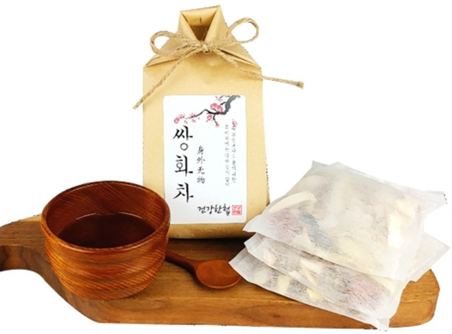健康一帖 韓方茶 雙和茶 材料 健康茶 33g x 3入 + 茶匙, 1個