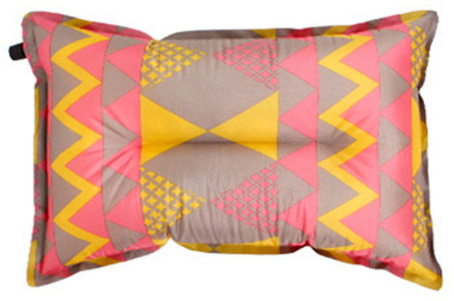 감성 자충식 에어 베개, 핑크