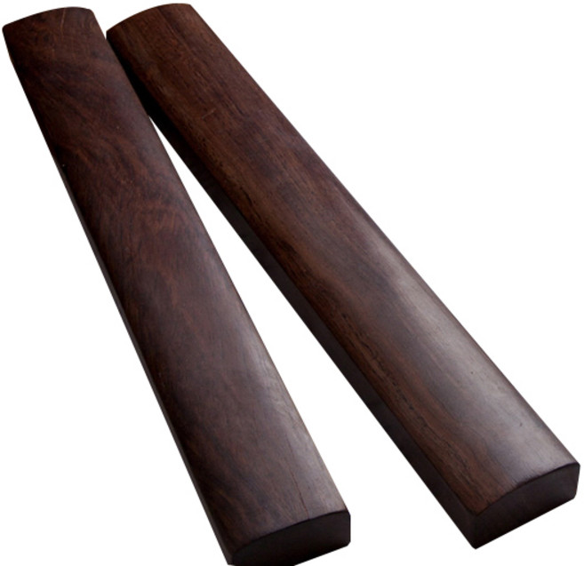 황철나무 원목 문진 중, 2개