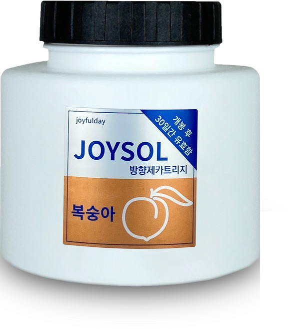 기분좋은날 방향제 카트리지 리필 대, 240g, 1개, 복숭아