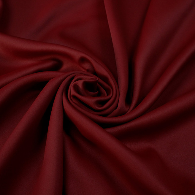 럭셔리 호텔용 암막 커튼 원단, 버건디, 1개