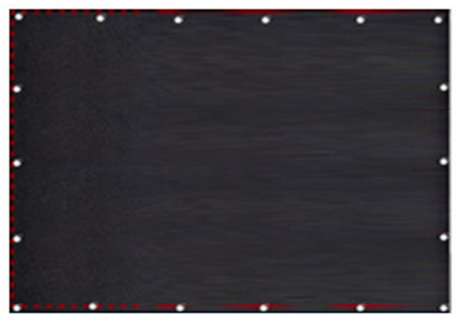 차박 모기장 자석 파노라마 썬루프 00362, 블랙