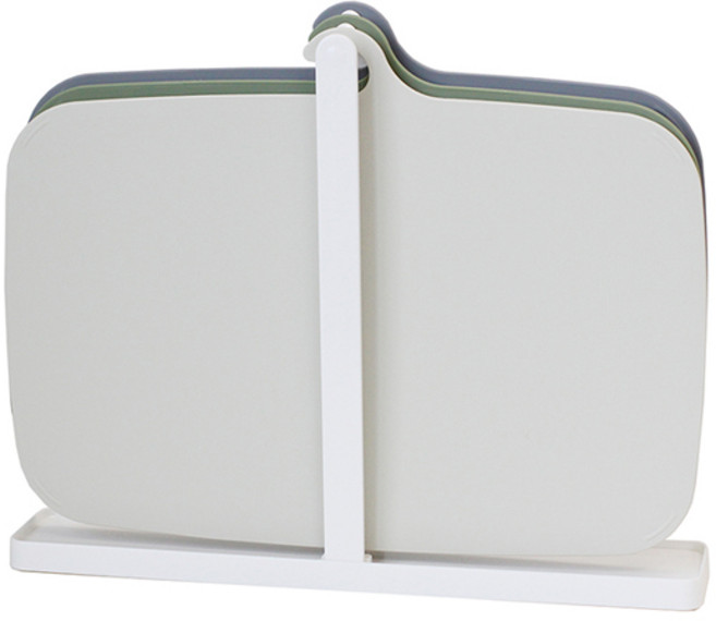 아카시아 더블 엠보싱 인덱스 도마세트, 1세트, 도마 3p + 거치대