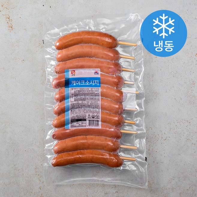 사조오양 케이크소세지꼬치 (냉동), 1kg, 1개