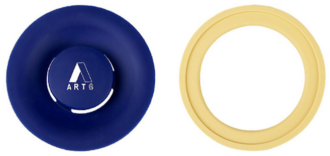 아트지 실리콘 싱크대 배수구 뚜껑 거치대 덮개 + 거치대 링, 혼합색상, 1세트