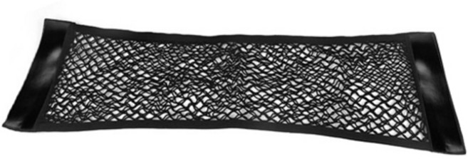 차량용 트렁크 정리 벨크로 타입 그물네트, 1개