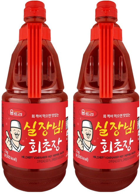 움트리 실장님 회초장, 2kg, 2개