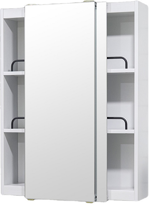 모카바스 슬라이드 욕실 수납장 600 x 800 x 170 mm, 화이트, 1개