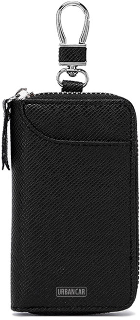 어반카 차량용 모던 키홀더 카드 키지갑, 블랙