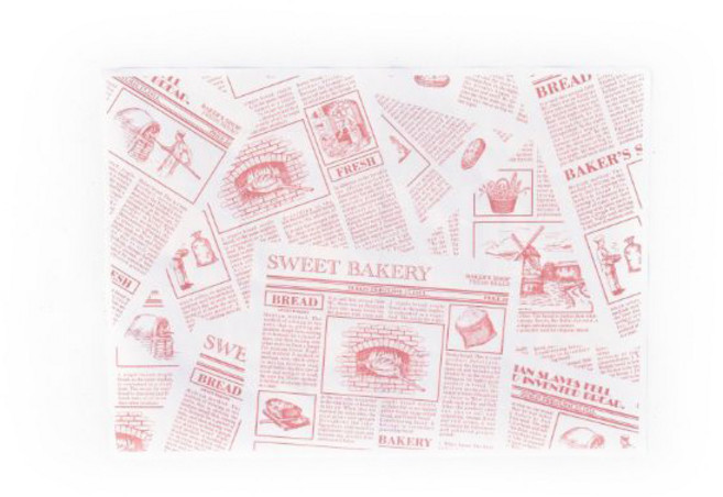 생지굿즈 베이킹 코팅유산지 스위트 베이커리 WP02, 1개, 500개