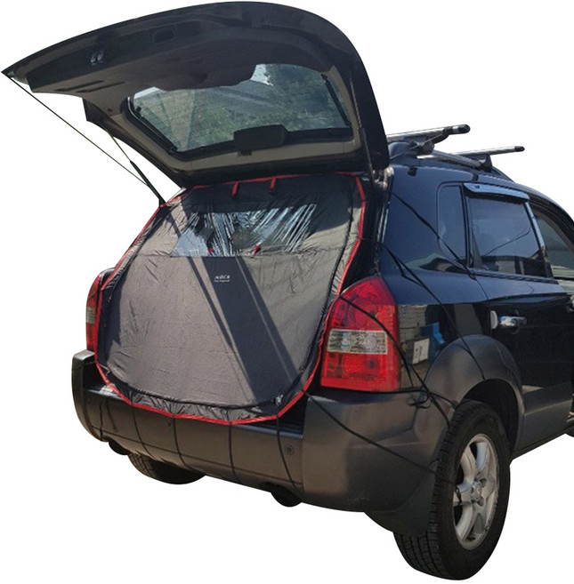 MIRCA Easy Tailgate 專用車尾帳 L號, 黑色